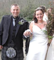 Handfasting at Carisdale Castle