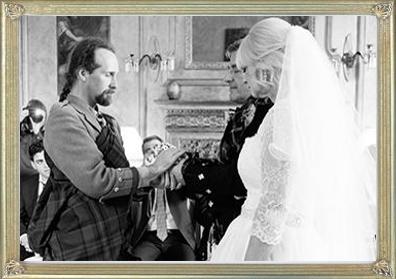 Handfasting Wedding Ceremony at Ard an Aiseig, by Fiona MacNeil