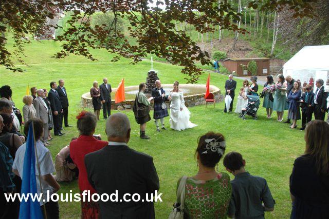 Outdoor Ceremony, Atholl Palace Hotel. www.louisflood.co.uk